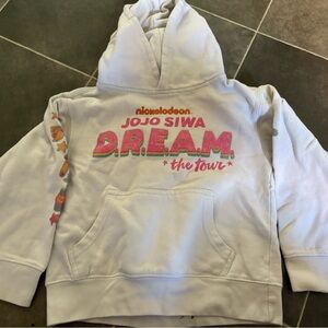 Nickelodeon JoJo Siwa Dream Tour Kids Hoodie - White and Pink